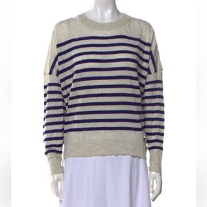 Zadig & Voltaire striped cashmere sweater M